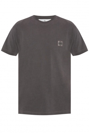 Logo-patched t-shirt, zdjęcie 1 Logo-patched t-shirt od Stone Island